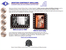 Tablet Screenshot of bostondrilling.com